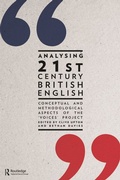Cover: Analysing 21st Century British English - Routledge