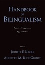 Cover: Handbook of Bilingualism - Oxford University Press Inc