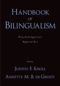 Cover: Handbook of Bilingualism - Oxford University Press Inc