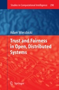 Cover: Trust and Fairness in Open, Distributed Systems - Springer