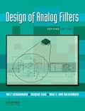 Cover: Design Of Analog Filters - Oxford University Press Inc