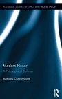 Cover: Modern Honor - Routledge