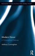 Cover: Modern Honor - Routledge