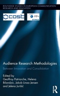 Cover: Audience Research Methodologies - Routledge