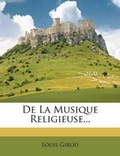 Cover: de la Musique Religieuse... - Nabu Press