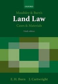 Bild: Maudsley & Burn's Land Law Cases and Materials - Oxford University Press