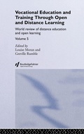 Cover: Vocational Education and Training through Open and Distance Learning - Routledge