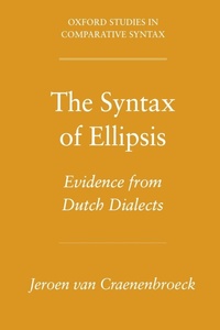 Abbildung von: The Syntax of Ellipsis - Oxford University Press Inc