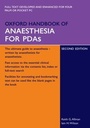 Cover: Oxford Handbook of Anaesthesia for PDAs - Oxford University Press