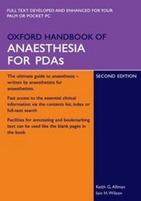 Abbildung von: Oxford Handbook of Anaesthesia for PDAs - Oxford University Press