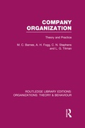 Cover: Company Organization (RLE: Organizations) - Routledge