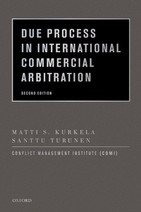 Abbildung von: Due Process in International Commercial Arbitration - Oxford University Press Inc