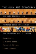 Cover: The Jury and Democracy - Oxford University Press Inc