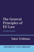 Cover: The General Principles of EU Law - Oxford University Press