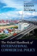 Cover: The Oxford Handbook of International Commercial Policy - Oxford University Press Inc