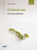 Cover: Complete Criminal Law - Oxford University Press