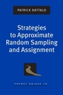 Cover: Strategies to Approximate Random Sampling and Assignment - Oxford University Press Inc