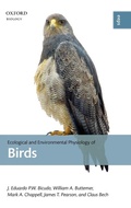 Cover: Ecological and Environmental Physiology of Birds - Oxford University Press