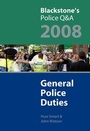 Cover: General Police Duties 2008 - Oxford University Press
