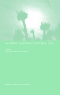 Enlarge image Cover: Cross-Border Governance in the European Union - Routledge