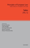 Cover: Principles of European Law - Oxford University Press