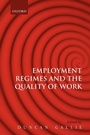Cover: Employment Regimes and the Quality of Work - Oxford University Press