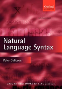 Abbildung von: Natural Language Syntax - Oxford University Press