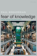 Cover: Fear of Knowledge - Oxford University Press
