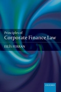 Cover: Principles of Corporate Finance Law - Oxford University Press