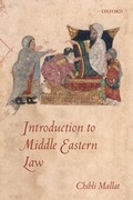 Cover: Introduction to Middle Eastern Law - Oxford University Press