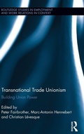 Cover: Transnational Trade Unionism - Routledge