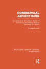 Cover: Commercial Advertising (RLE Advertising) - Routledge