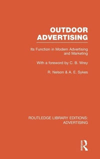 Enlarge image Cover: Outdoor Advertising (RLE Advertising) - Routledge