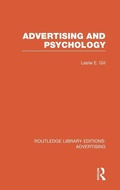 Cover: Advertising and Psychology (RLE Advertising) - Routledge