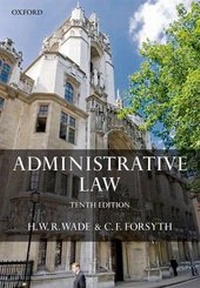 Enlarge image Cover: Administrative Law - Oxford University Press