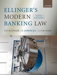 Abbildung von: Ellinger's Modern Banking Law - Oxford University Press