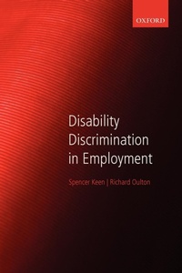 Abbildung von: Disability Discrimination in Employment - Oxford University Press