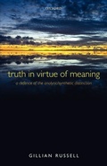 Cover: Truth in Virtue of Meaning - Oxford University Press