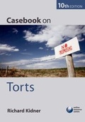 Cover: Casebook on Torts - Oxford University Press