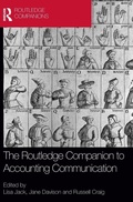 Cover: The Routledge Companion to Accounting Communication - Routledge