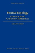Cover: Positive Topology - Oxford University Press