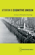 Cover: Attention Is Cognitive Unison - Oxford University Press Inc