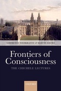 Cover: Frontiers of Consciousness - Oxford University Press