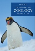 Cover: Dictionary of Zoology - Oxford University Press