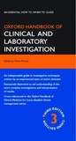 Cover: Oxford Handbook of Clinical and Laboratory Investigation - Oxford University Press