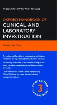 Enlarge image Cover: Oxford Handbook of Clinical and Laboratory Investigation - Oxford University Press