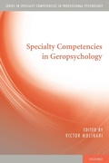 Cover: Specialty Competencies in Geropsychology - Oxford University Press Inc