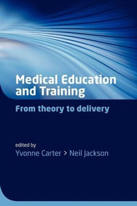 Enlarge image Cover: Medical Education and Training - Oxford University Press