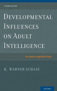 Enlarge image Cover: Developmental Influences on Adult Intelligence - Oxford University Press Inc