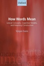 Cover: How Words Mean - Oxford University Press